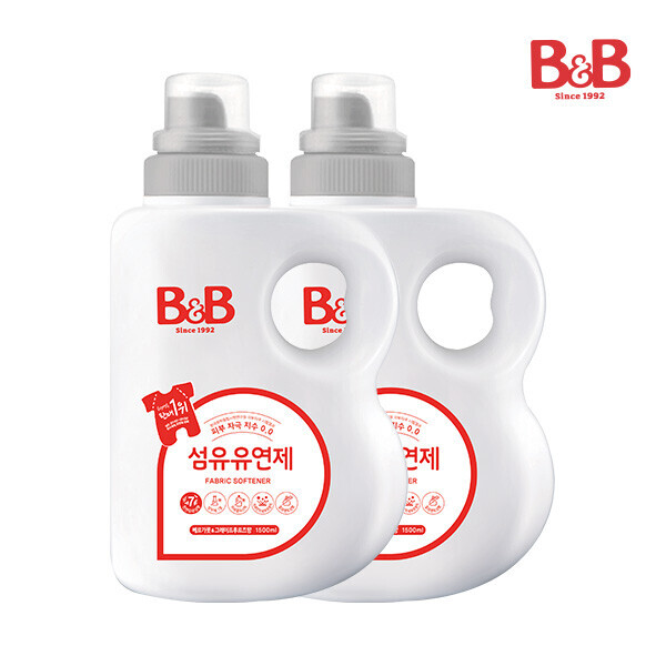 아이맘(메디앙스 공식몰),비앤비 섬유 유연제(베르가못) 1500ml(용기)X2개입