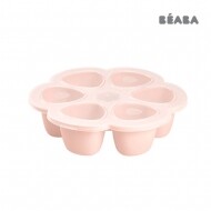 베아바 냉동 실리콘이유식용기 6x90ml(핑크)
