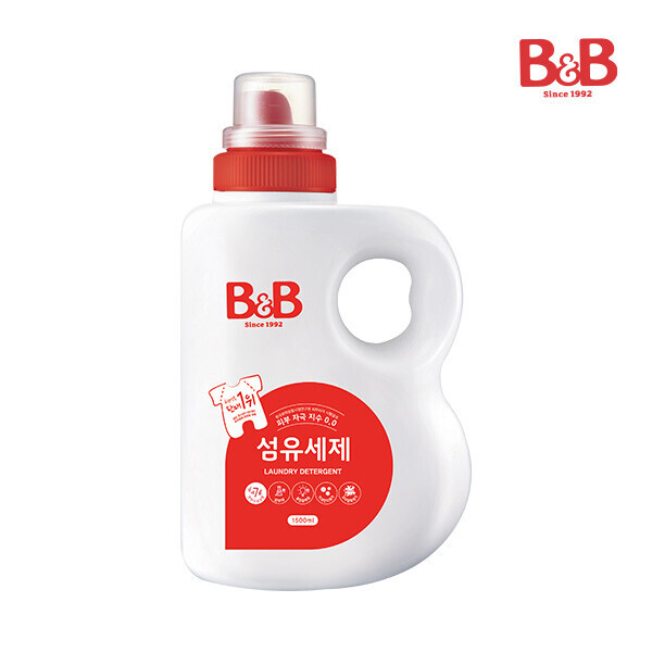 메디앙스 공식몰, 아이맘,[800ml리필증정]비앤비 섬유세제 1500ml (용기)X3개입