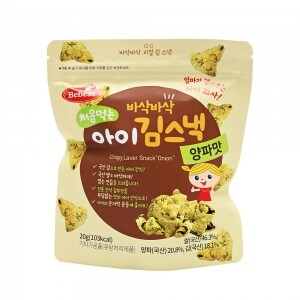 베베스트 처음먹는 아이 김스낵 - 양파맛