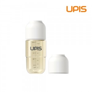 유피스 PPSU 젖병 260ml 화이트S (젖병+젖꼭지)