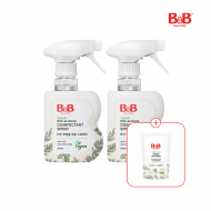 [사은품증정] 비앤비 비건 무알콜 제균 스프레이 300ml 용기X2개
