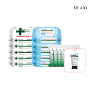 [추석마중] 닥터아토 손소독티슈+손입티슈+콧물티슈+사은품증정 7로션40ml