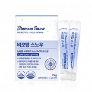 비오맘스노우 1.5gx30포 100억 어린이유산균 프로바이오틱스 멀티비타민