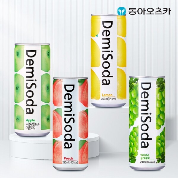 메디앙스 공식몰, 아이맘,[동아오츠카]데미소다 250ml CAN 4종 1박스(총30입)